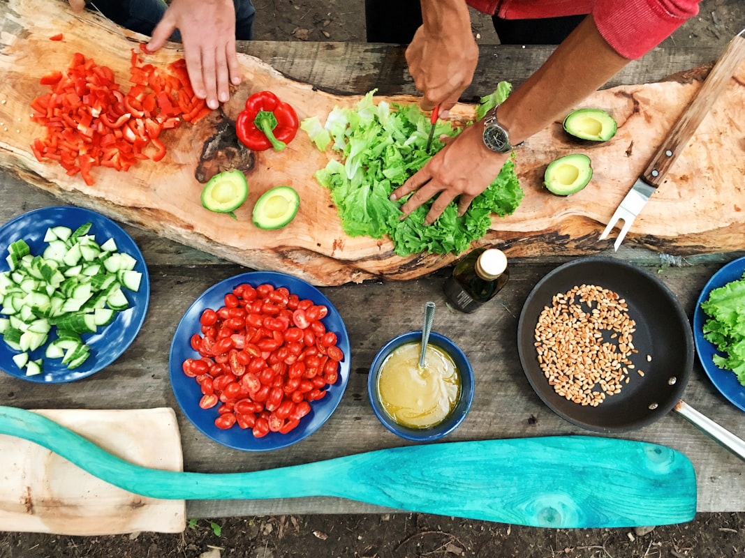 Gezonde voeding voorbereiding